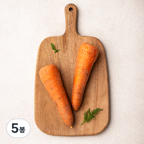 국내산 흙당근, 2개입, 5개