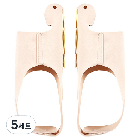 포테가르 무지외반증 발가락 교정 덧신형 의료기기 좌우세트 M, 5세트, PF-07 sk(M)