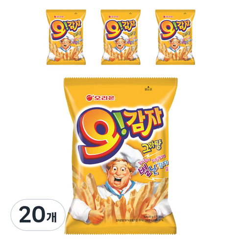 오리온 오감자 그라탕, 50g, 20개