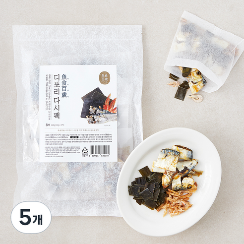 어식백세 디포리 다시팩, 16g, 8개입, 5개