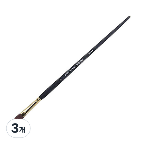 바바라 아크릴붓 9400KFG, 6호, 3개