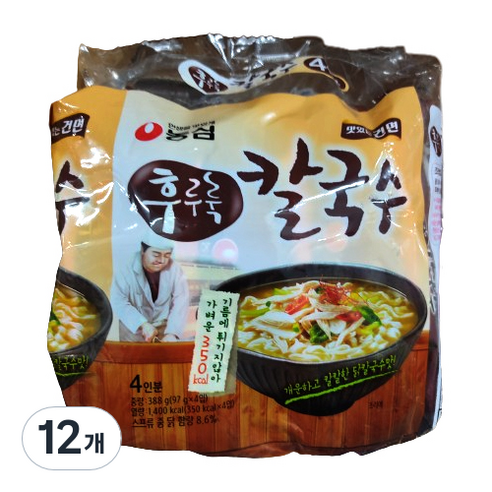 농심 후루룩 칼국수, 12개