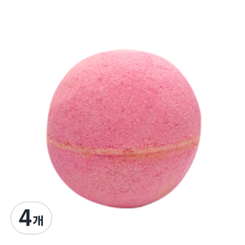 아임밤 뜨밤 버블 거품 바스밤 과일향, 120g, 4개