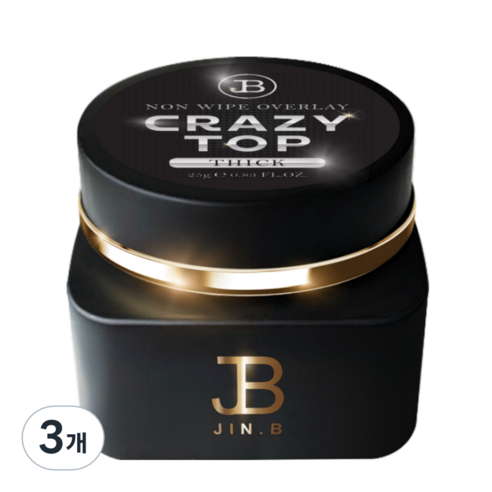 진비 크레이지 탑젤, 틱크, 3개, 25g