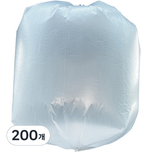 그린팩코리아 배접 분리수거 쓰레기 봉투 흰색, 40L, 200개