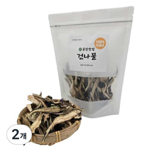 공감한입 건가지, 100g, 2개