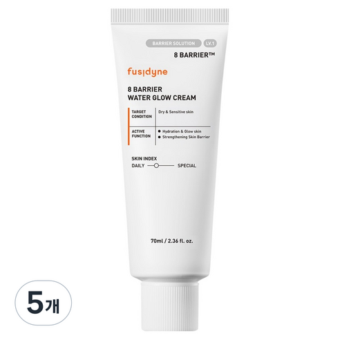 후시다인 동화약품 8베리어 워터글로우 수분크림, 5개, 70ml