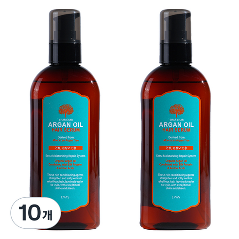 샤샤 아르간 오일 헤어세럼, 200ml, 10개