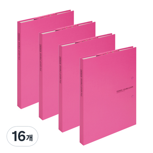 드림 트레비엥 레버 A4, 16개, 분홍