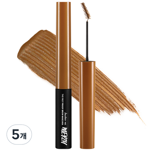 머지 더 퍼스트 프루프 브로우 마스카라 3.5g, BM3. CARAMEL 카라멜, 5개