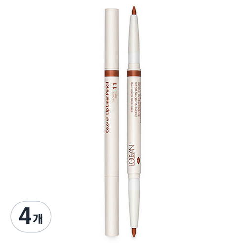 로쎄앙 오토 듀얼 립라이너 0.5g, 11호 블론드, 4개