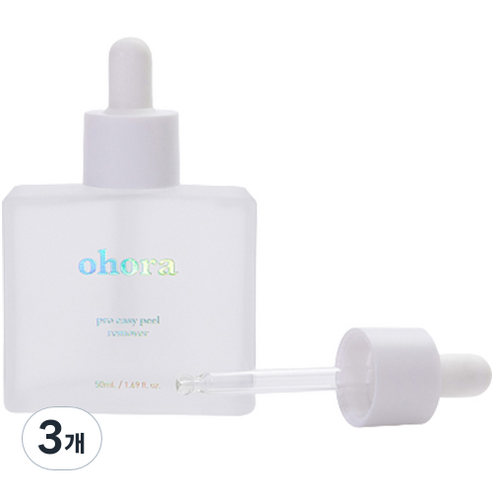 오호라 프로 이지필 세미큐어젤 리무버, 50ml, 3개
