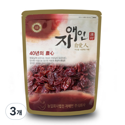 자애인 산수유, 300g, 3개