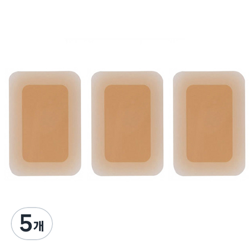 고퀄리티 타투 커버 스티커 대형 3p, 핑크내츄럴, 5개