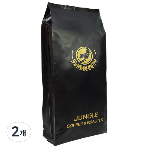정글커피 앤 로스터스 에티오피아 예가체프 G2 원두커피, 1kg, 2개, 핸드드립