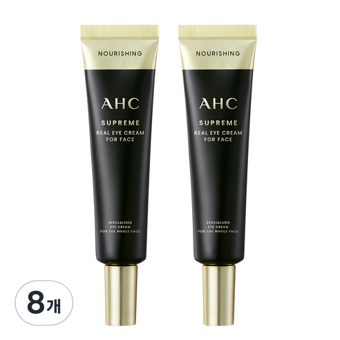 AHC 슈프림 리얼 아이크림 포 페이스, 30ml, 8개