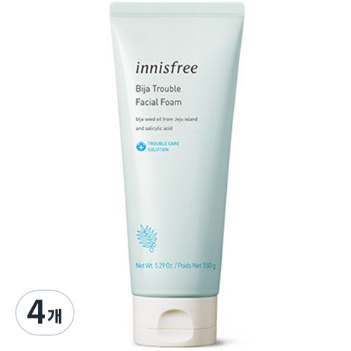 이니스프리 비자 트러블 훼이셜 폼, 150g, 4개