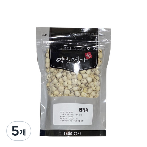 약초명가 백연자육, 300g, 5개