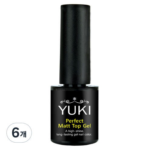 유키 퍼펙트 매트탑젤 10g, 6개