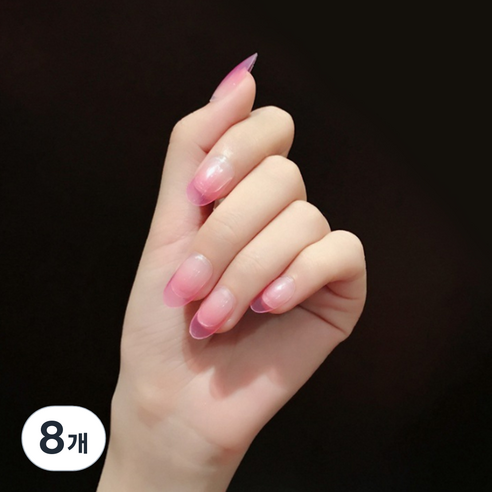 이엘피코리아 네일스티커 Q850 페크그라데이션, 8개
