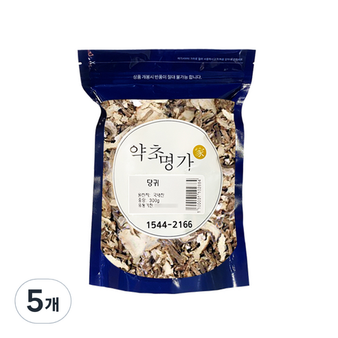 약초명가 당귀, 200g, 5개