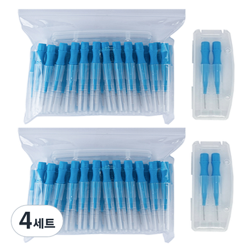 다덴 메디메이트 치간칫솔i형 3번100개 S 1.0mm, 100개, 4세트