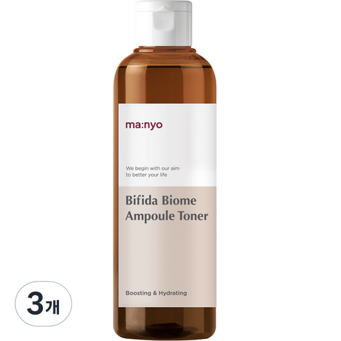마녀공장 비피다 바이옴 앰플 토너, 210ml, 3개