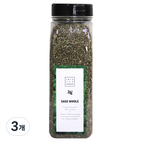 딜리셔스마켓 세이지 홀 천연 향신료, 130g, 3개