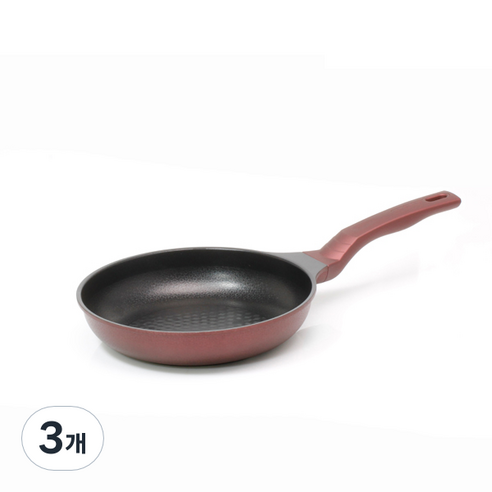 키친아트 금상첨화 IH 후라이팬, 24cm, 3개