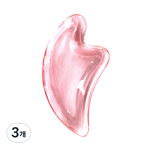 피키픽스 하트 펄 괄사 마사지, 핑크, 3개
