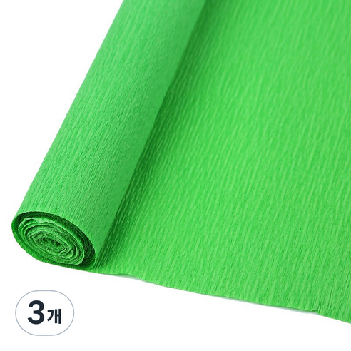 마다꾸미 주름지 구김지 44 잔디그린 50 x 250 cm, 50x250, 3개