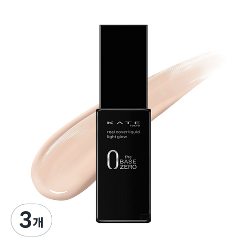 케이트 리얼 커버 라이트 글로우 리퀴드 파운데이션 30ml, 06, 3개