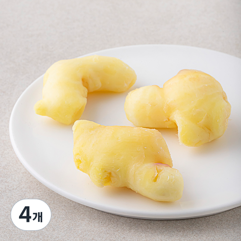 국내산 깐 생강, 50g, 4개