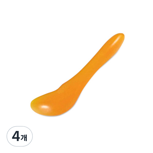 라이프포인트 괄사 지압 마사지기, 4개, 오렌지(막대)