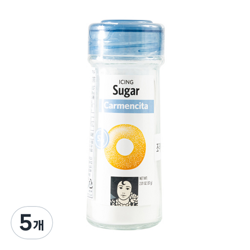 카르멘시타 베이킹용 아이싱슈가 파우더, 57g, 5개