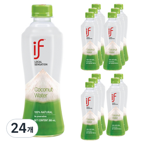 이프 코코넛워터 오리지널, 350ml, 24개
