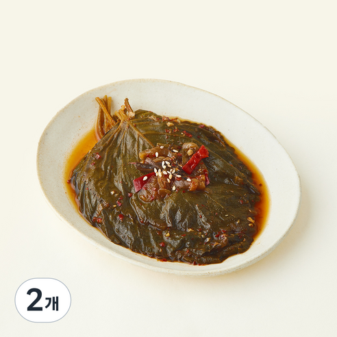 [로켓프레시] 압구정예향 친정엄마의 비법 깻잎찜, 150g, 2개