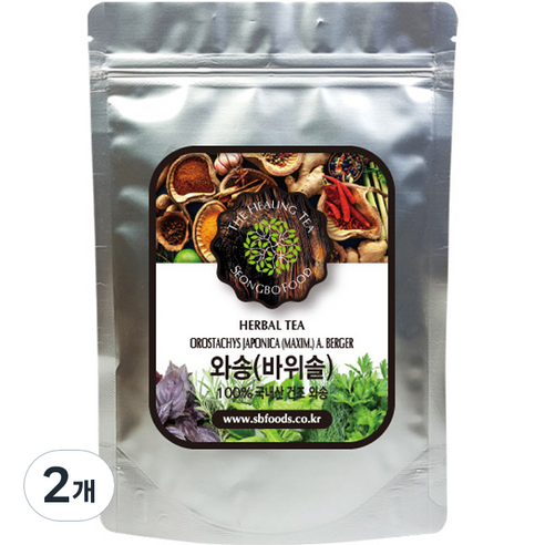 성보식품 와송 바위솔, 100g, 2개