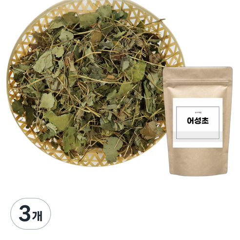 순수다함 어성초, 300g, 3개