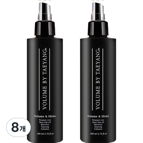 볼륨바이태양 헤어스프레이 볼륨앤샤인, 200ml, 8개