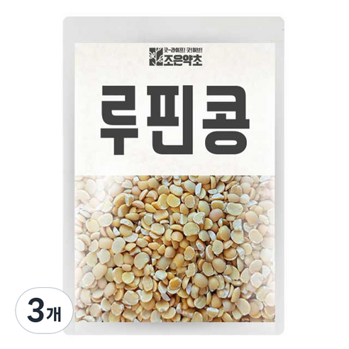 조은약초 루핀콩, 3개, 1kg