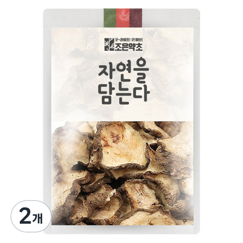 조은약초 돼지감자 뚱딴지, 500g, 2개
