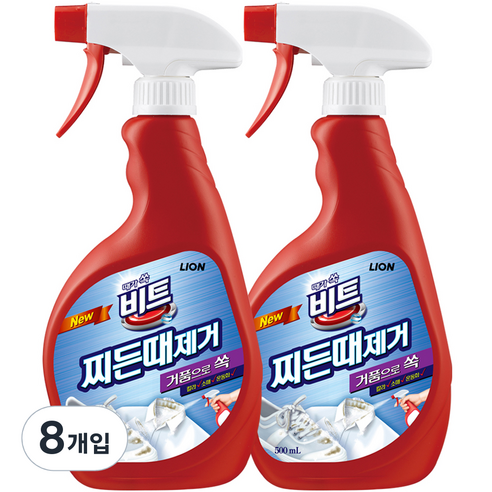 비트 찌든때 제거제, 500ml, 8개입