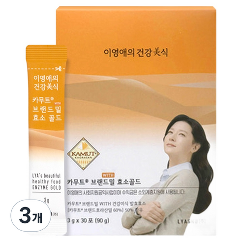 이영애의건강미식 카무트 브랜드밀 효소 골드