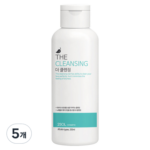 2SOL 더 클렌징, 200ml, 5개
