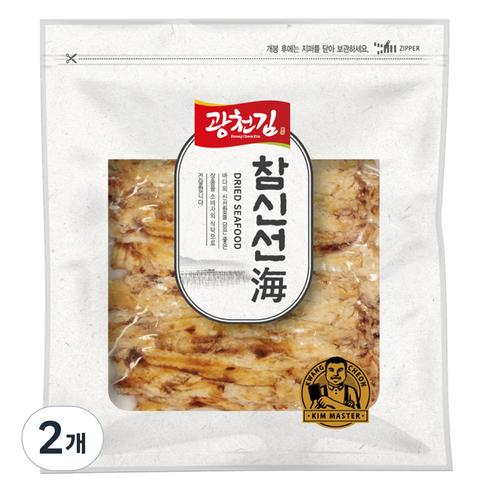 참신선해 구운 순살 아귀포, 300g, 2개