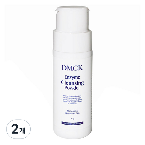 DMCK 엔자임 클렌징 파우더, 80g, 2개