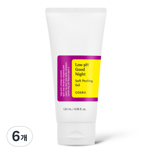 코스알엑스 약산성 굿나잇 소프트 필링 젤, 6개, 120ml