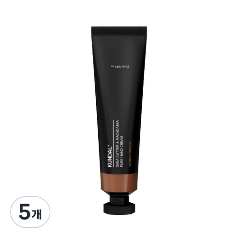쿤달 퓨어 핸드크림 아로마에디션 자스민우디향, 50ml, 5개