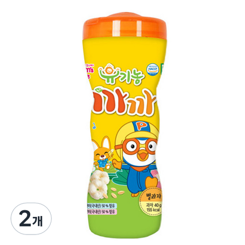 프로엠 유기농 까까 별과자 40g, 곡물맛, 2개